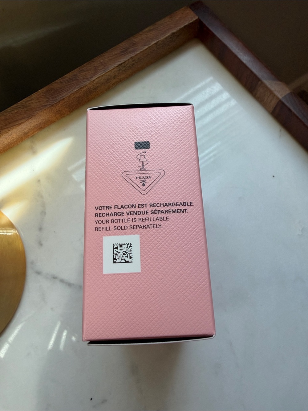 Prada Red Triangular Paradoxe Perfume/ refillable - Picture 5 of 5